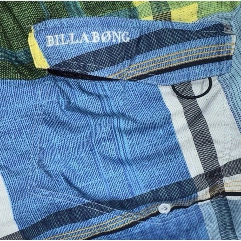 BILLABONG Platinum X Series Pro SURF HURLEY BOARD SHORTS 34W SIZE 34 Stretch Y2K - Picture 3 of 9
